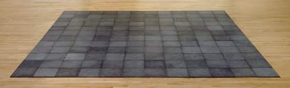 Carl Andre, 144 Magnesium Square 1969