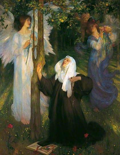 Arthur Hacker The Cloister or the World? 1896
