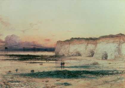 William Dyce, Study for Pegwell Bay, Kent – a Recollection of October 5th 1858 1857 or 1858