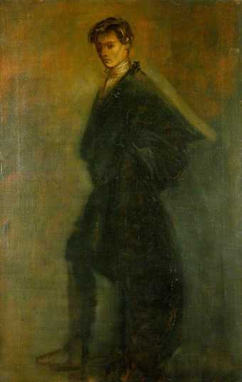 William Rothenstein Edward Gordon Craig as Hamlet 1896
