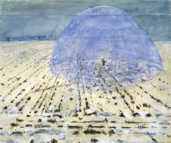 Anselm Kiefer Everyone Stands Under His Own Dome of Heaven 1970