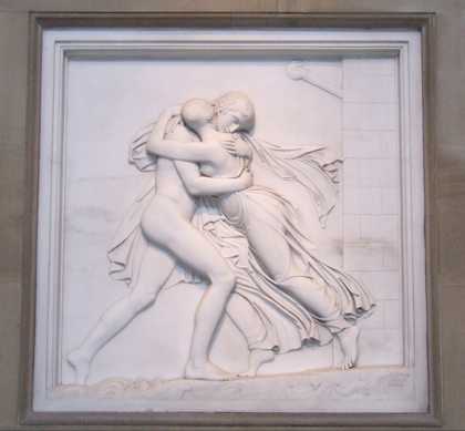 John Gibson, The Meeting of Hero and Leander 1839–41