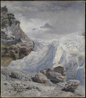John Brett, The Glacier of Rosenlaui 1856