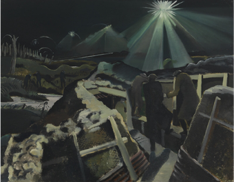 Paul Nash, The Ypres Salient at Night 1918