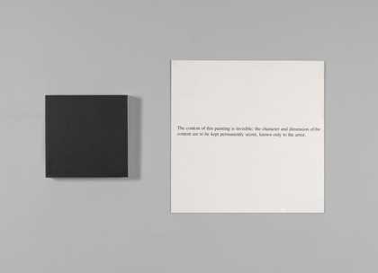 Mel Ramsden, Secret Painting 1967–8