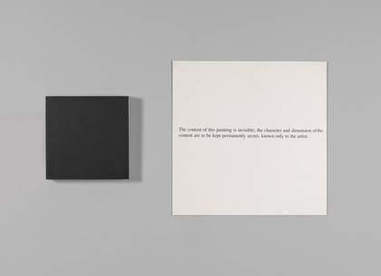 Mel Ramsden, Secret Painting 1967–8