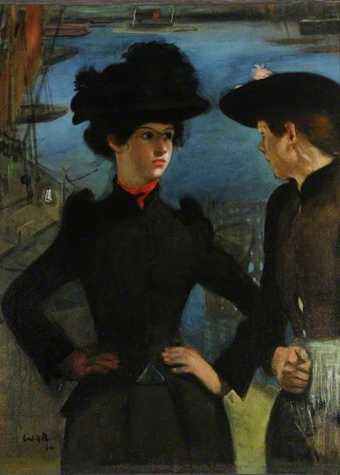 William Rothenstein Coster Girls 1894