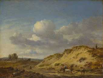 Jan Wijnants, Peasants Driving Cattle and Sheep c.1665–70