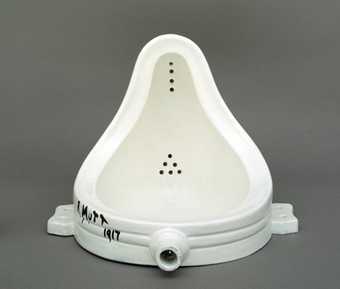 Fig 3 Marcel Duchamp, Fountain 1917, replica 1964