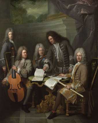 André Bouys, La Barre and other Musicians c.1710