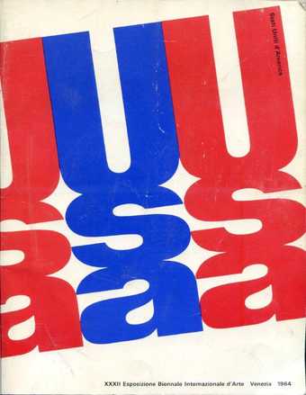 Cover of Quattro Pittori Germinale/Four Germinal Painters, exhibition catalogue, Venice, 1964
