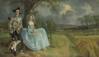 Thomas Gainsborough, Mr and Mrs Andrews c.1750