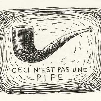René Magritte, Ceci n’est pas une pipe 1926