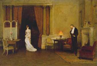 William Quiller Orchardson The First Cloud 1887