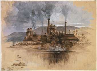 Joseph Pennell, Bethlehem Steel Works 1881