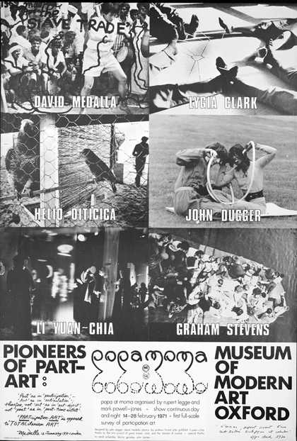 Exhibition poster for Popa at Moma