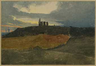 John Sell Cotman, Kett’s Castle, Norwich c.1809–10