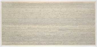 Joel Shapiro, Fingerprint Drawing 1969