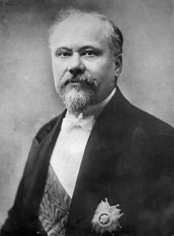 Photograph of Raymond Poincaré as President of the Republic of France, 1914