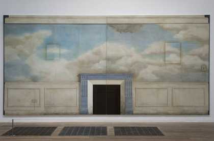 Fig 4 Installation view of Lucy McKenzie’s Slender Means 2010 in the exhibition A Bigger Splash 2012