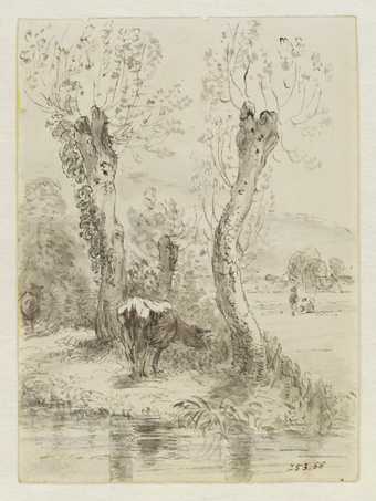 John Constable Cows Grazing, Salisbury 1829