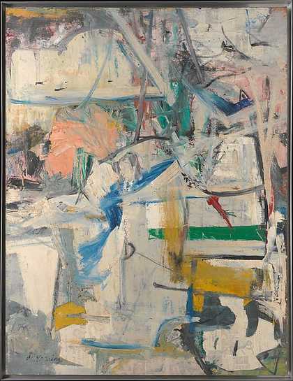 Willem de Kooning Easter Monday 1955–6