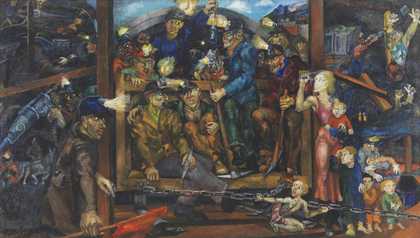 Philip Evergood, Mine Disaster 1933–7