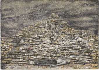 Anselm Kiefer Man under a Pyramid 1996