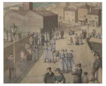 Winifred Knights, Leaving the Munitions Works 1919
