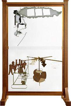 Ulf Linde with Henrik Samuelsson and John Stenborg, Replica of Marcel Duchamp’s The Bride Stripped Bare by her Batchelors, Even 1991–2