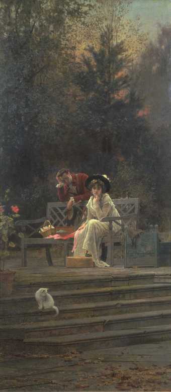 Marcus Stone Il y en a toujours un autre 1882