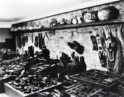 Nevelson’s Spring Street home, New York, c.1963