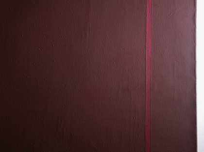 Barnett Newman, Adam, detail photographed in raking light