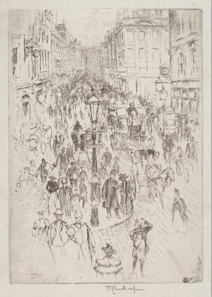 Joseph Pennell, New Oxford Street, London 1893
