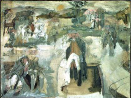 Larry Rivers, Washington Crossing the Delaware 1953