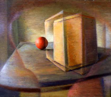 Evan Walters Still Life with Cricket Ball 1940