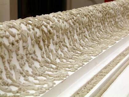 Frame with some ornament yet to be applied Linton's Temples of Paestum