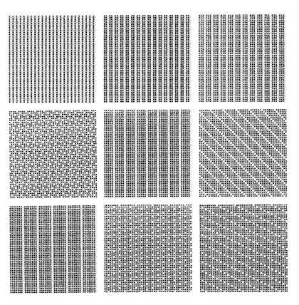 Jennifer Bartlett, 1 Dot, 2 Dots 1973