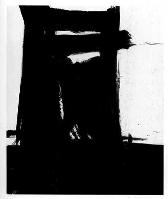 Earlier state of Franz Kline’s Meryon, photographed in 1960 by Geoffrey Clements