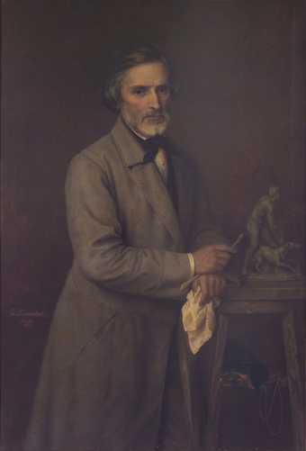 Emil Löwenthal, Portrait of John Gibson 1864