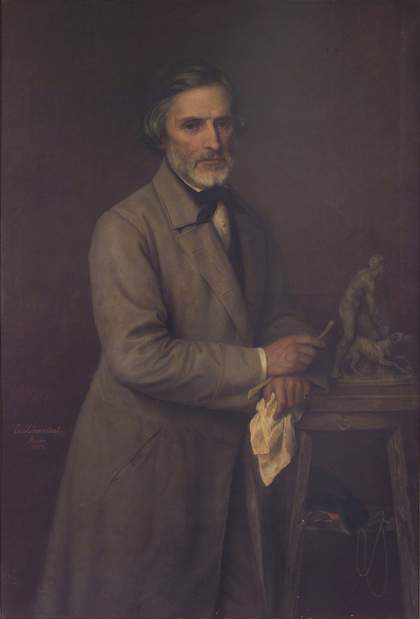 Emil Löwenthal, Portrait of John Gibson 1864