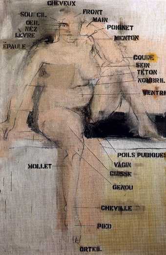 Larry Rivers, Parts of the Body – French 1962