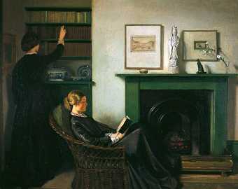 William Rothenstein The Browning Readers 1900