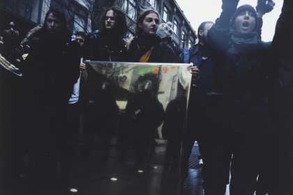Allan Sekula, Waiting for Tear Gas 1999–2000