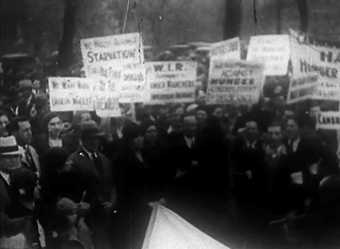 Still from Hunger March 1931