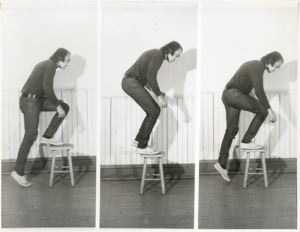 Vito Acconci, Step Piece 1971