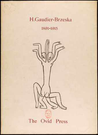 Henri Gaudier-Brzeska, Cover of 20 Drawings from the Note-books of H. Gaudier-Brzeska, London 1919