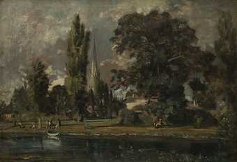 John Constable Salisbury Cathedral and Leydenhall from the River Avon 1820