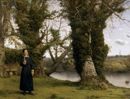 William Dyce, George Herbert at Bemerton c.1860