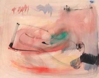 William Johnstone, Pink Landscape 1954